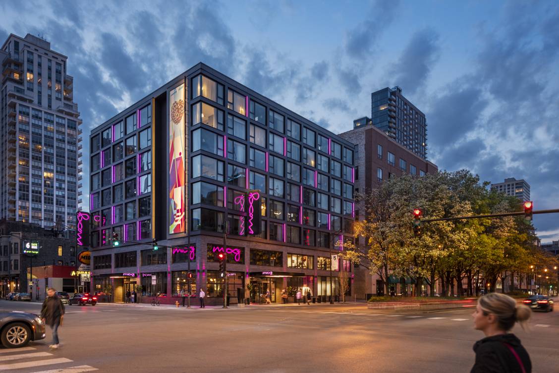 Moxy Hotel, Chicago, Illinois, USA