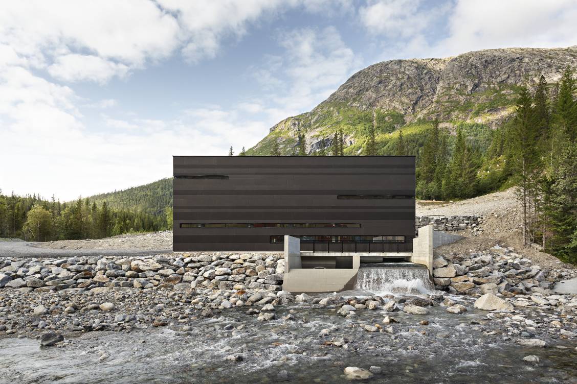 Hydropower Plant, Tosbotn, Norwegen