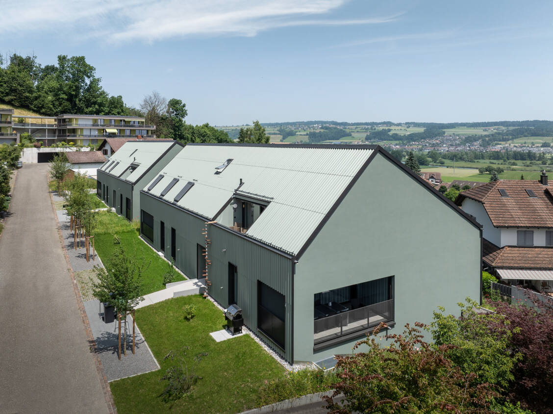 Houses on a Hillside, Rottenschwil, CH 