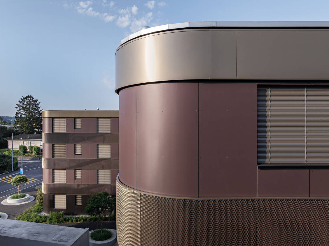 curved-corner house, Bülach, CH