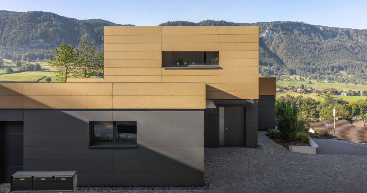 Fibrociment Swisspearl: solutions de fixation visible - Swisspearl