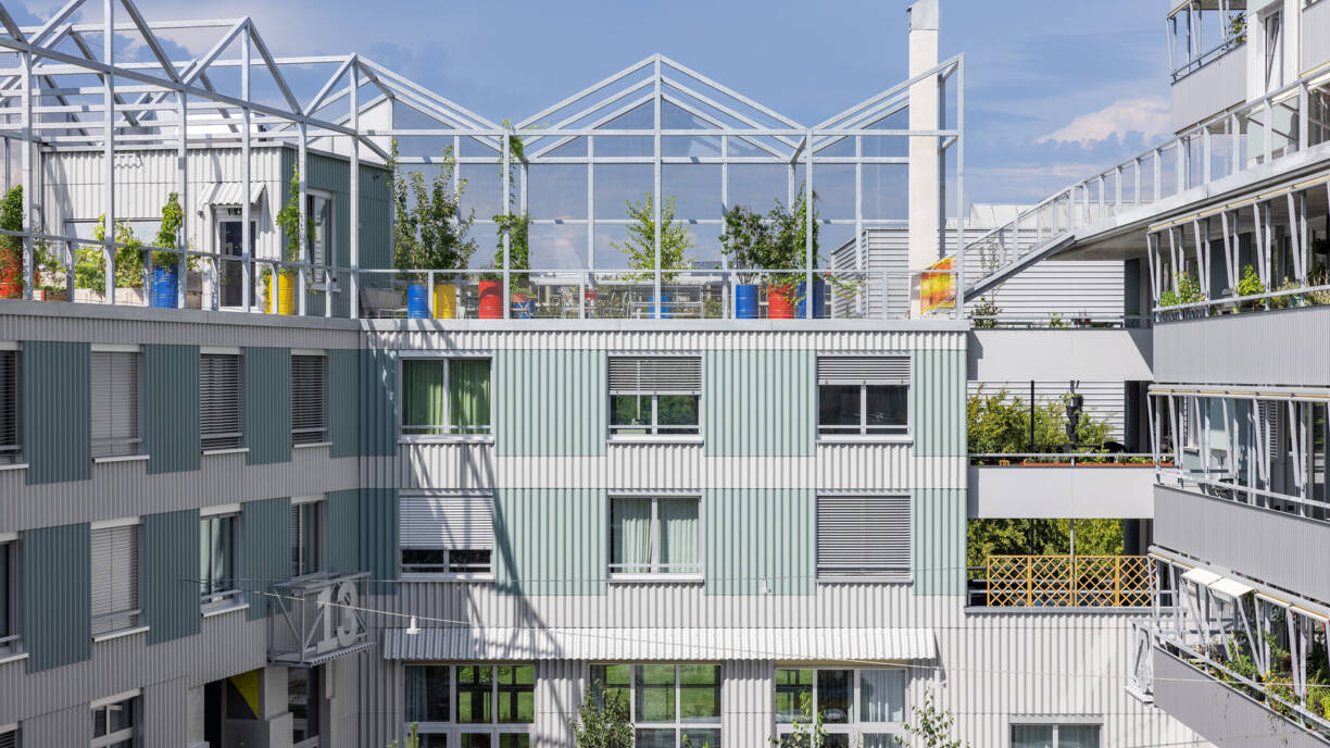 Siedlung, Westhof, Dübendorf, CH