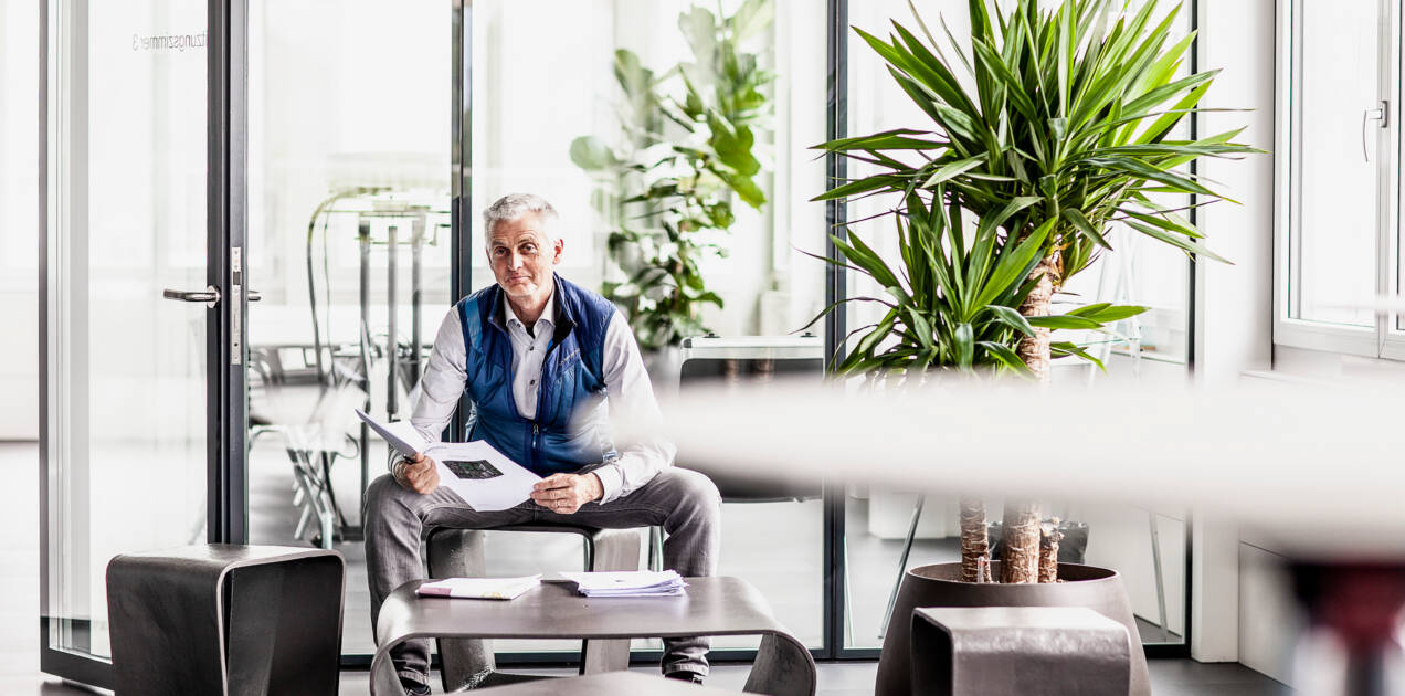 Employee Portrait, Franz Landolt