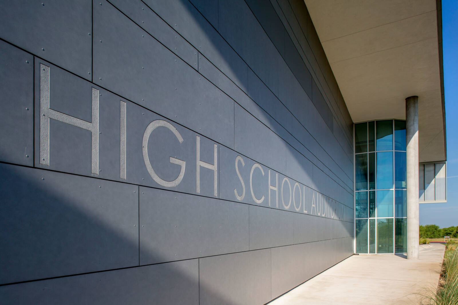Cedar Ridge High School Auditorium - Swisspearl
