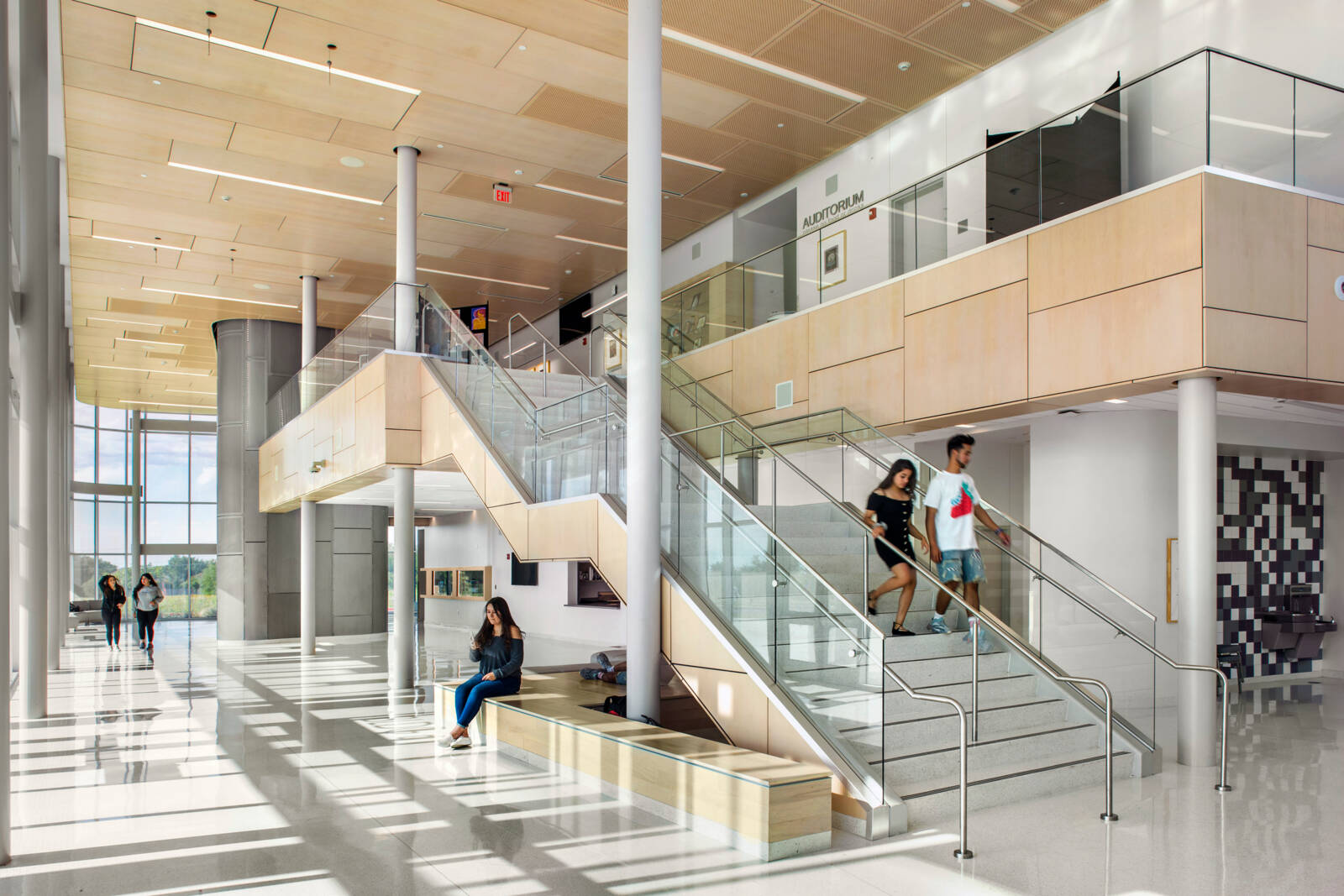 Cedar Ridge High School Auditorium - Swisspearl