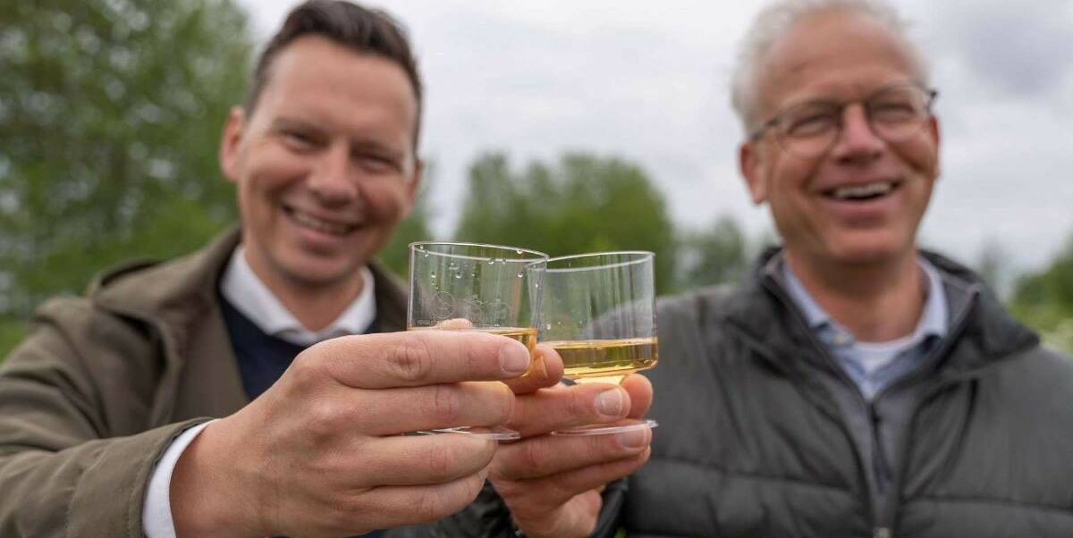 Harold en Peter proost
