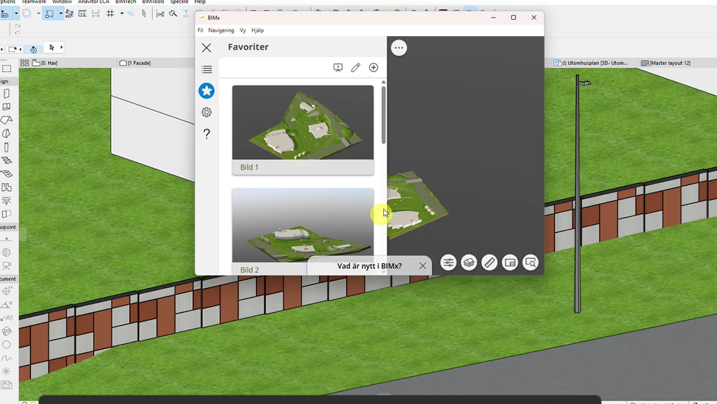 Exempel på bullerplank