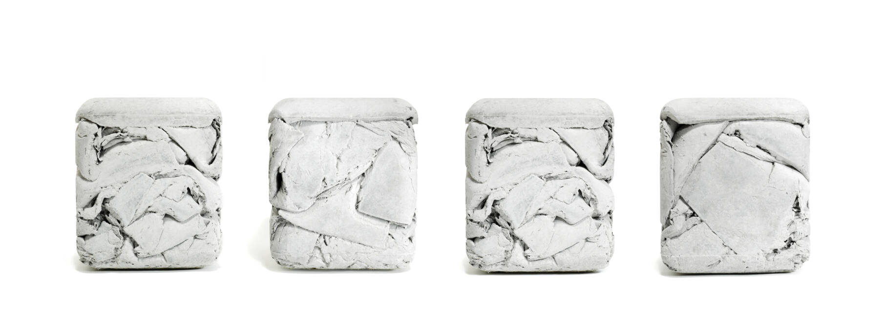 Swisspearl Trash Cube by Nicolas Lemoigne