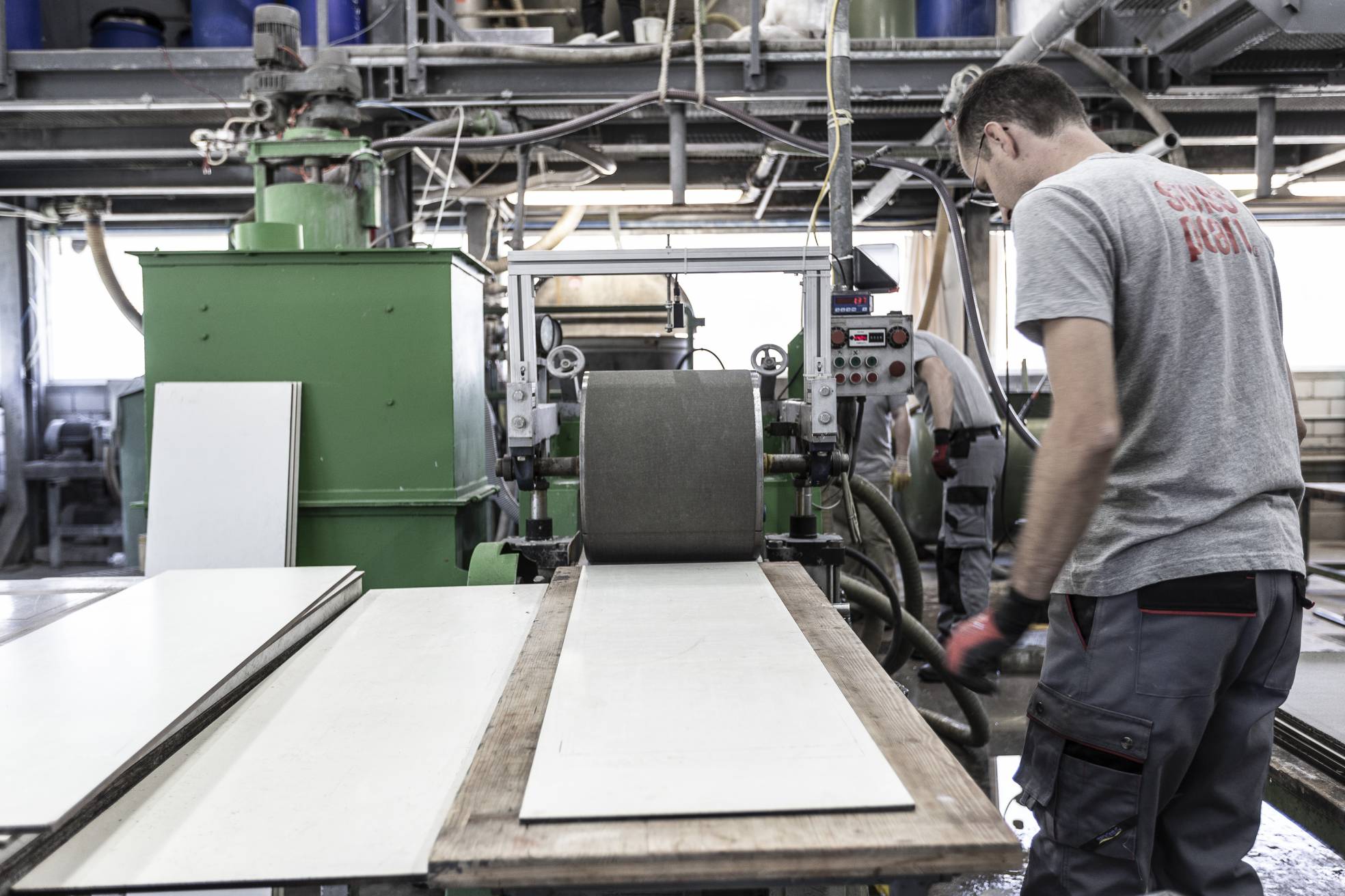 Revival of the Mini-Hatschek-Machine - Swisspearl