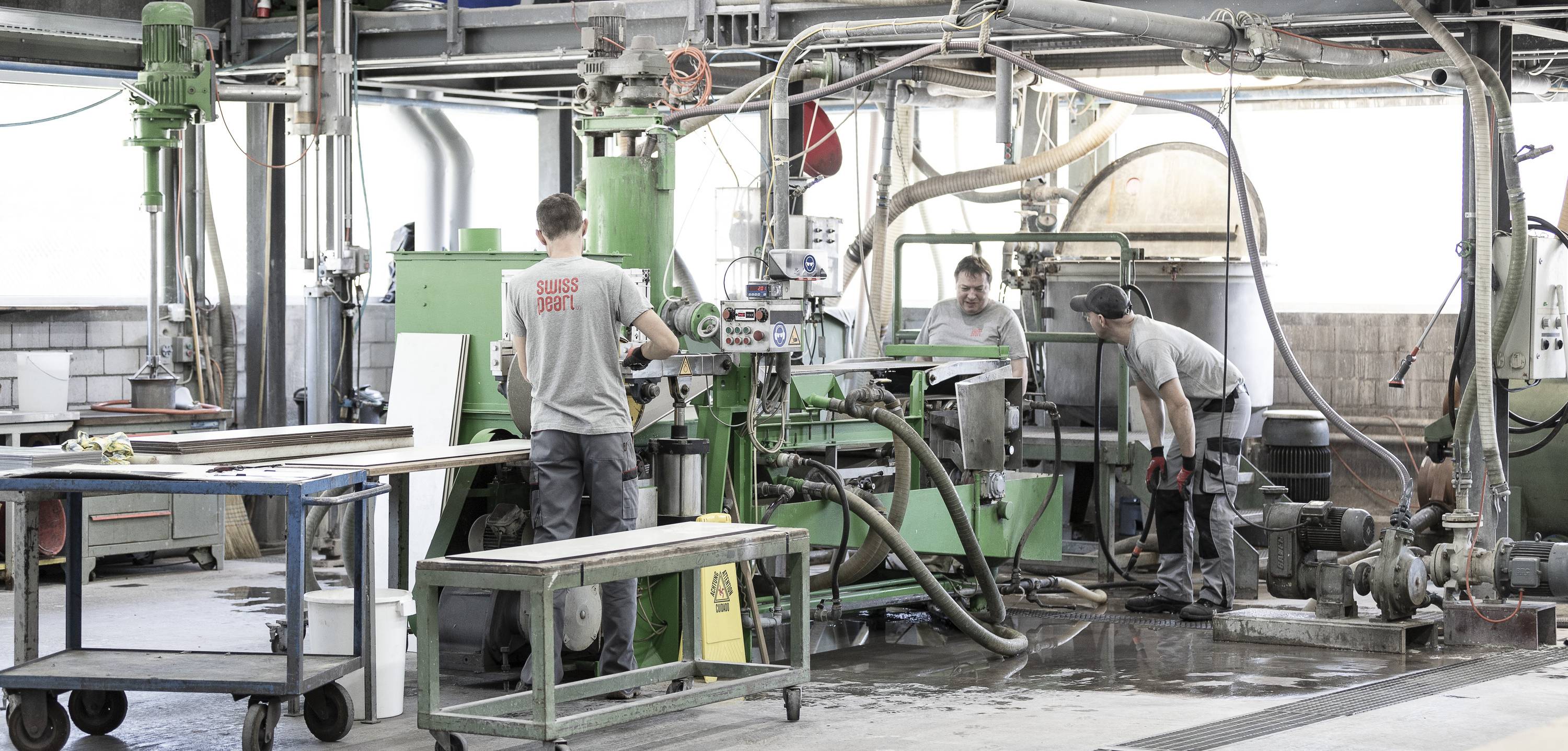 Revival of the Mini-Hatschek-Machine - Swisspearl