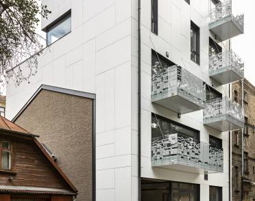 Office Residential Building, Riga, Lettland