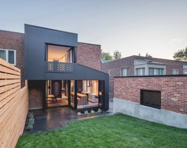 House Extension Black Box II, Montreal, Quebec, Canada