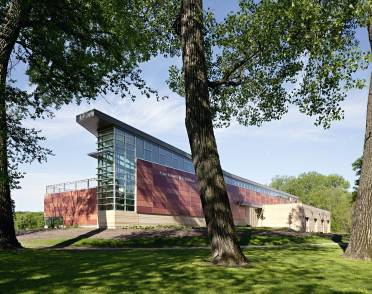 Beckwith Boathouse, Iowa City, Iowa, USA