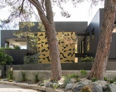 Black Villa, Beverly Hills, California, USA