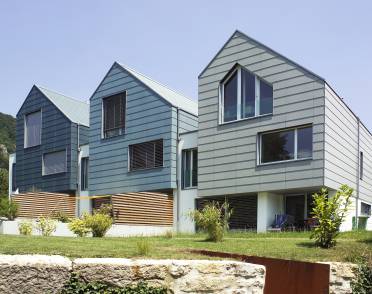 Terraced single-family houses, La Neuveville, Switzerland