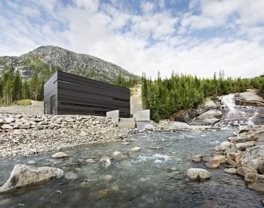 Hydropower Plant, Tosbotn, Norwegen