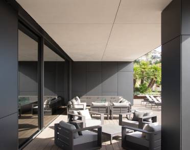 Black Villa, Beverly Hills, California, USA