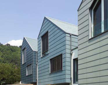 Terraced single-family houses, La Neuveville, Switzerland