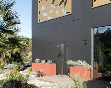 Black Villa, Beverly Hills, California, USA
