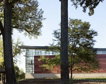 Beckwith Boathouse, Iowa City, Iowa, USA