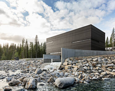 Hydropower Plant, Tosbotn, Norwegen
