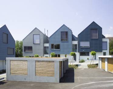 Terraced single-family houses, La Neuveville, Switzerland