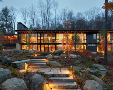House on Haliburton Lake, Haliburton Lake, Ontario, Canada