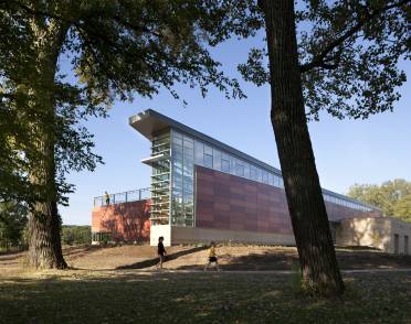Beckwith Boathouse, Iowa City, Iowa, USA