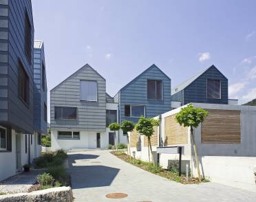 Terraced single-family houses, La Neuveville, Switzerland