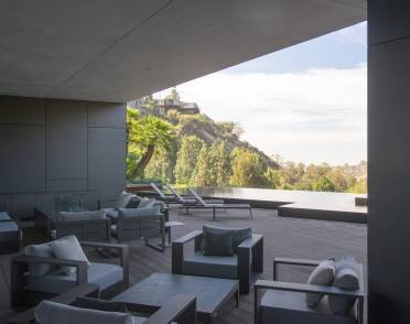 Black Villa, Beverly Hills, California, USA