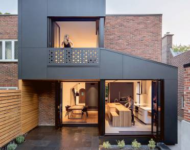 House Extension Black Box II, Montreal, Quebec, Canada