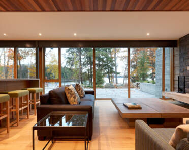 House on Haliburton Lake, Haliburton Lake, Ontario, Canada