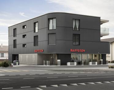Bank building, Vouvry, Switzerland