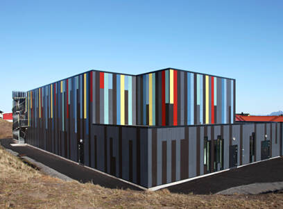 Multipurpose Hall, Lovund, Norway