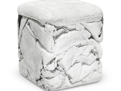 Swisspearl Trash Cube by Nicolas Lemoigne