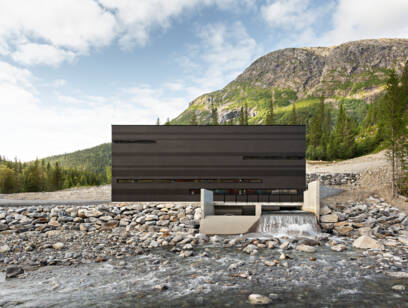 Hydropower Plant, Tosbotn, Norwegen