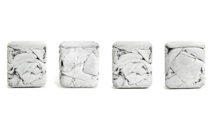 Swisspearl Trash Cube by Nicolas Lemoigne