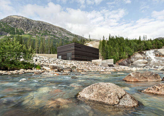 Hydropower Plant, Tosbotn, Norwegen