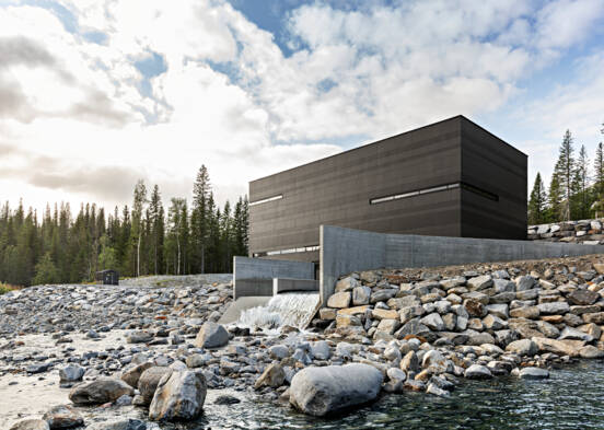 Hydropower Plant, Tosbotn, Norwegen