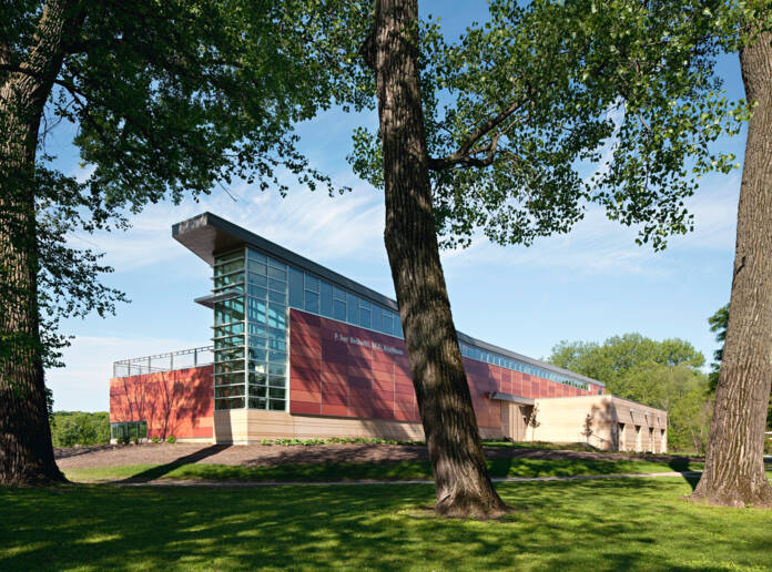 Beckwith Boathouse, Iowa City, Iowa, USA