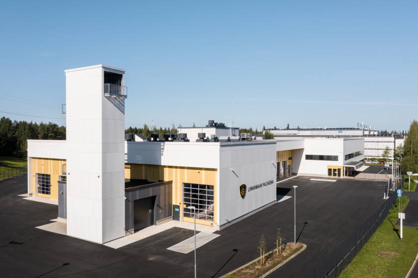 Linnainmaan Fire Station, Oulu, Finland