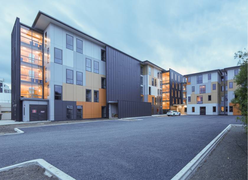 Otago Polytechnic Student Village - Swisspearl