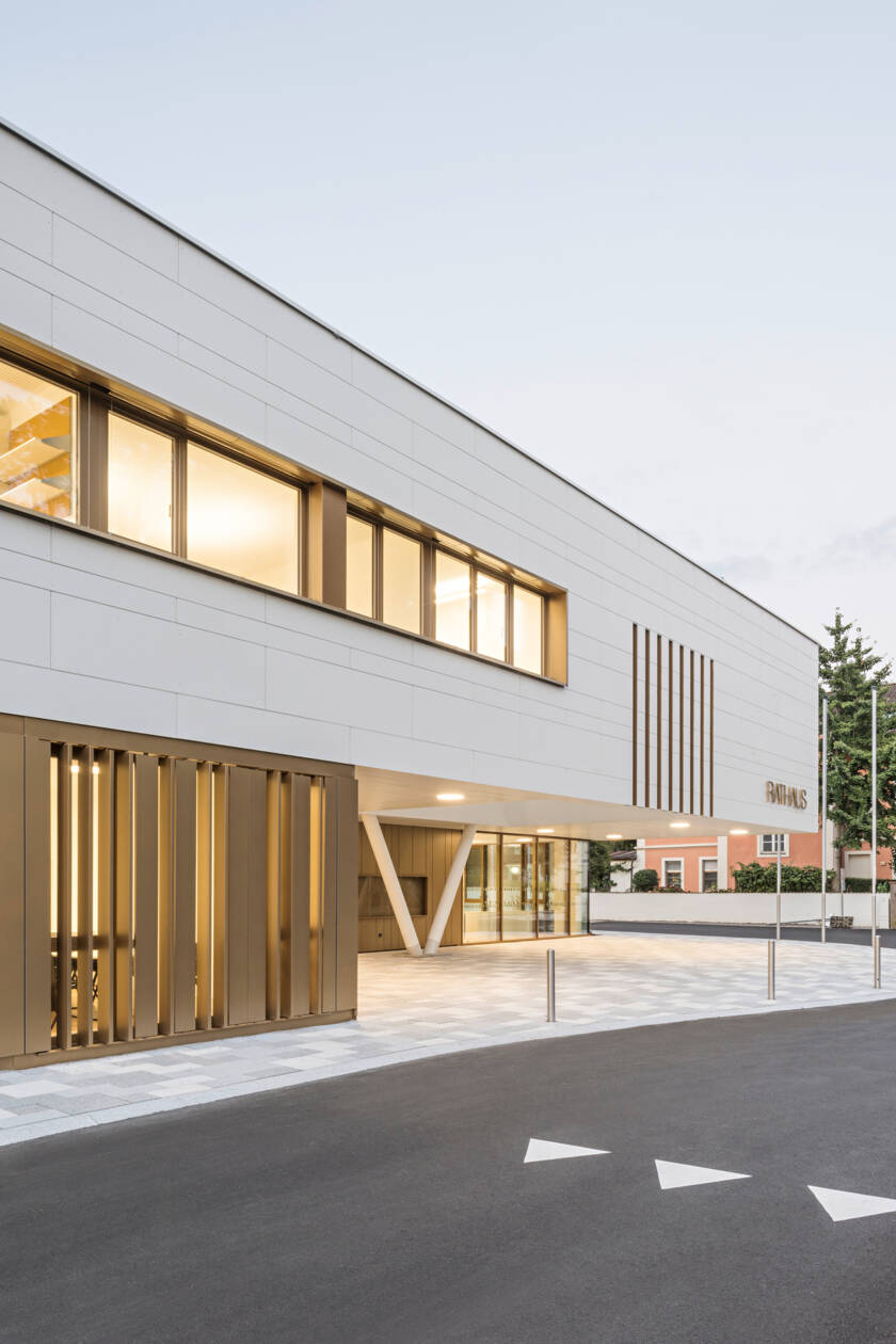 City Hall Oberndorf, Oberndorf bei Salzburg, Österreich