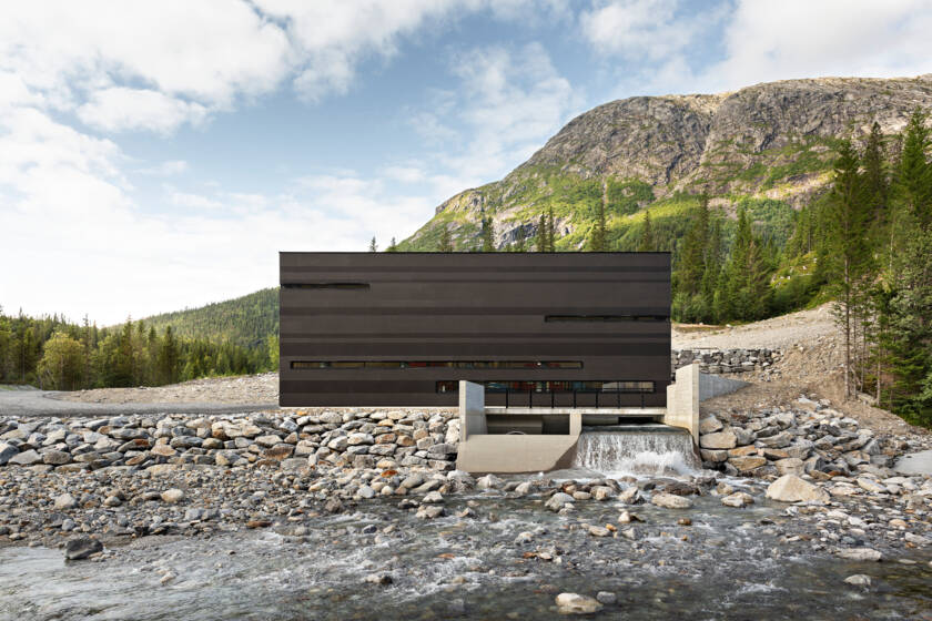 Hydropower Plant, Tosbotn, Norwegen