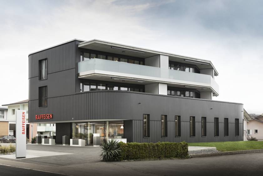 Bank building, Vouvry, Switzerland