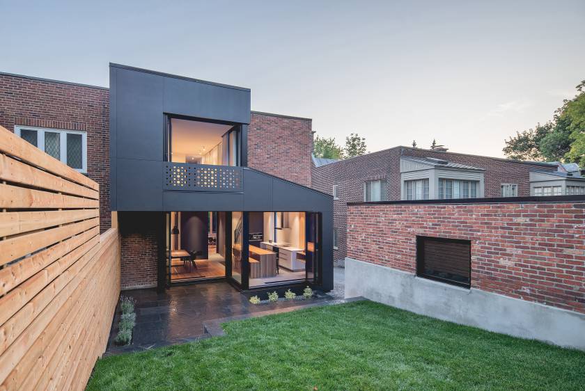 House Extension Black Box II, Montreal, Quebec, Canada