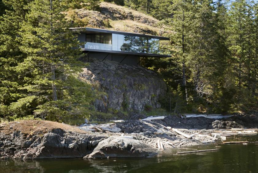 Tula House, QuadraIsland, Kanada
