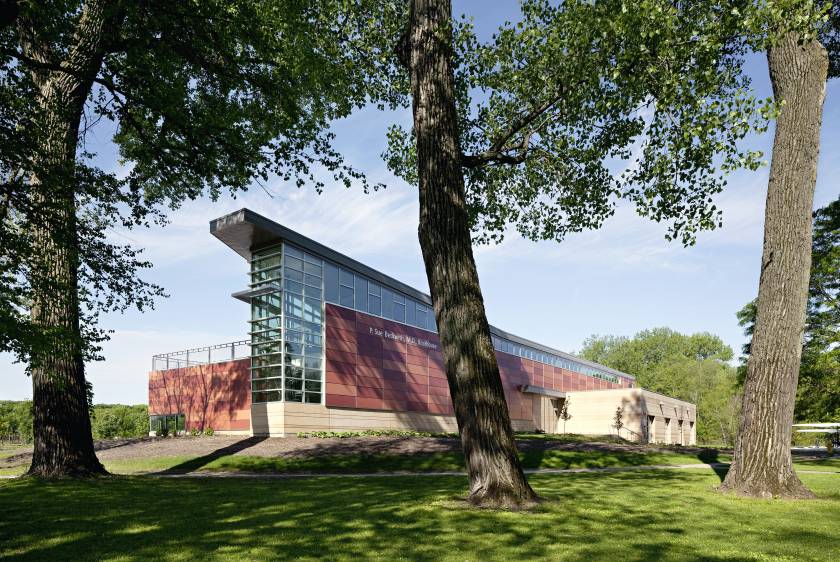 Beckwith Boathouse, Iowa City, Iowa, USA