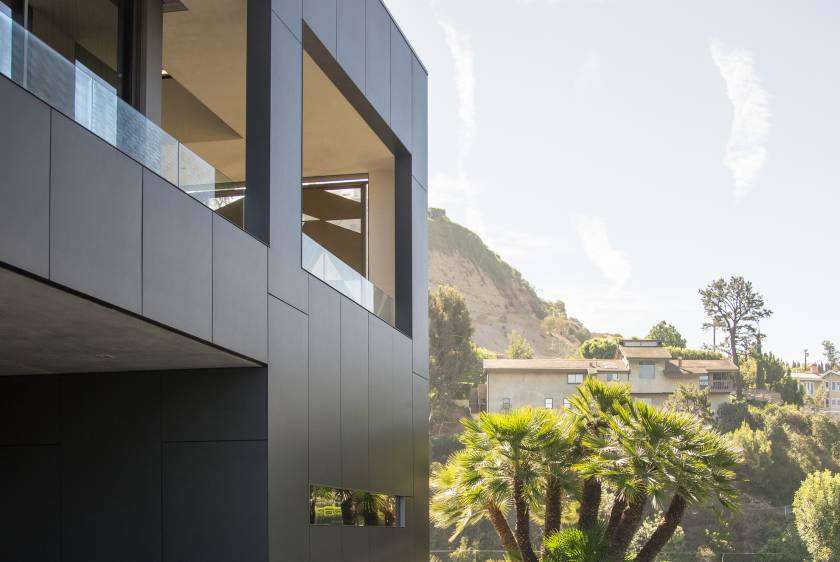 Black Villa, Beverly Hills, California, USA