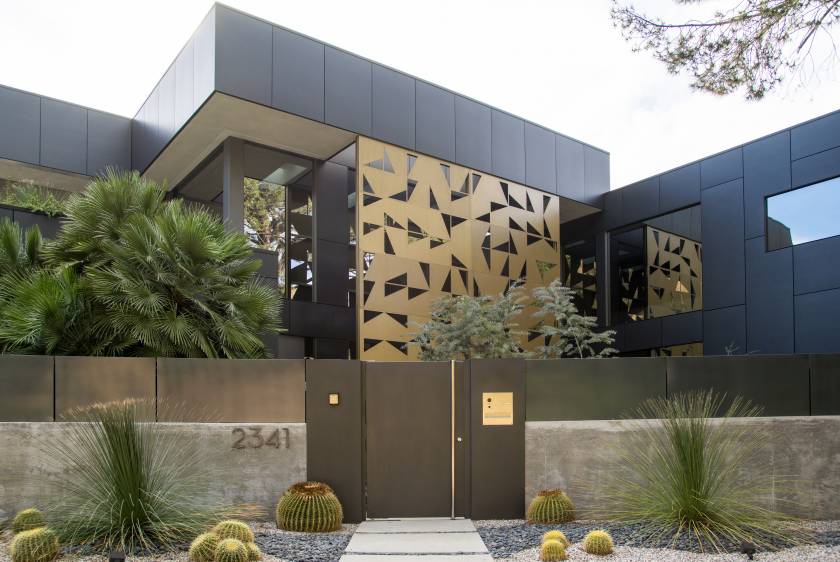 Black Villa, Beverly Hills, California, USA